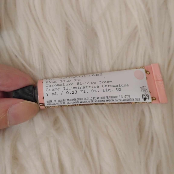 💖FIRM! NWT PAT MCGRATH CHROMALUXE HI-LITE CREAM PALE GOLD 002 (DISCONTINUED) - Picture 4 of 14